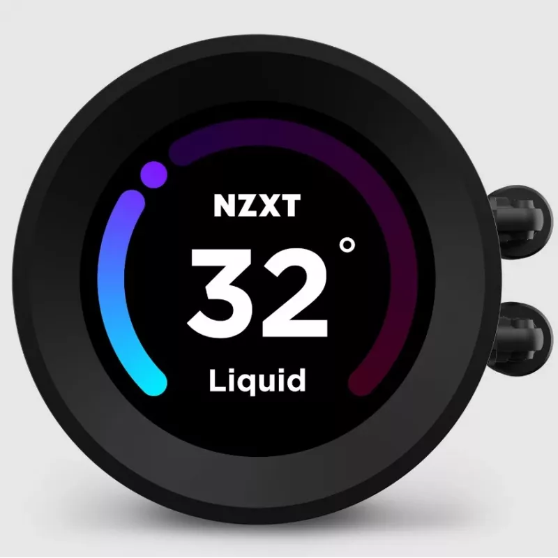 All-in-one liquid cooler NZXT Kraken Elite 240 RGB 12 cm Black