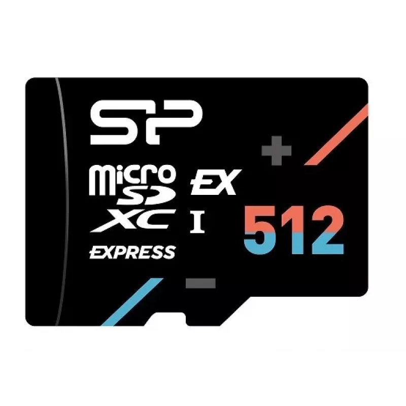 microSDXC memory card Silicon Power Hypera microSDXC Express 512 GB — UHS-I U3, V30, A1, Class 10