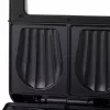 Toaster Adler AD 3079 — single non-stick plate, 750 W, black, vertical storage