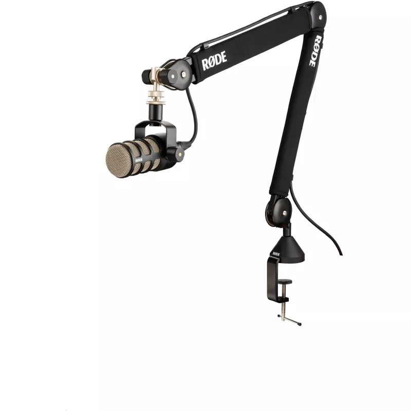 Rode PSA1+ Upgraded Studio Boom Arm for Radio, Broadcast, Studio, and Home Use - Black