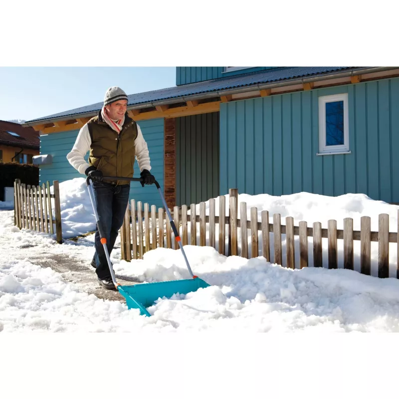Gardena snow shovel tub - Aluminium - telescopic