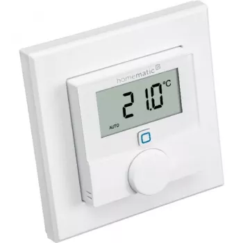 eQ-3 AG Homematic IP HmIP-WTH-1, Digital Thermostat, Room, RF, White, IP20, 250 m
