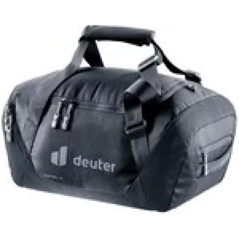 Duffel Bag DEUTER 35L Black – 35 L capacity, travel and sports duffel