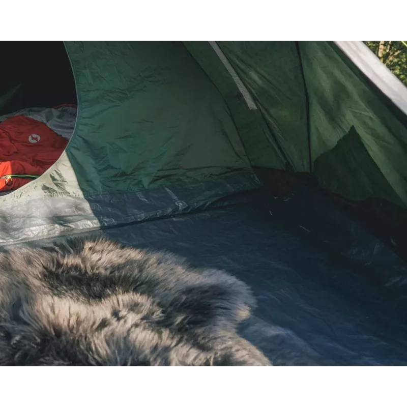 Dome tent Outwell Cloud 5 — 5-person, freestanding green camping tent