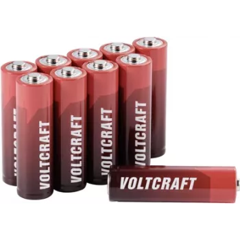 VOLTCRAFT Industrial LR6 Mignon (AA)-Battery Alkali-Mangan 3000 mAh 1.5 V 10 pc(s) (VC-14066385)
