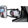 Rearview mirror IWH Caravanspiegel XL Duo 220 mm x 125 mm, exterior caravan towing mirror