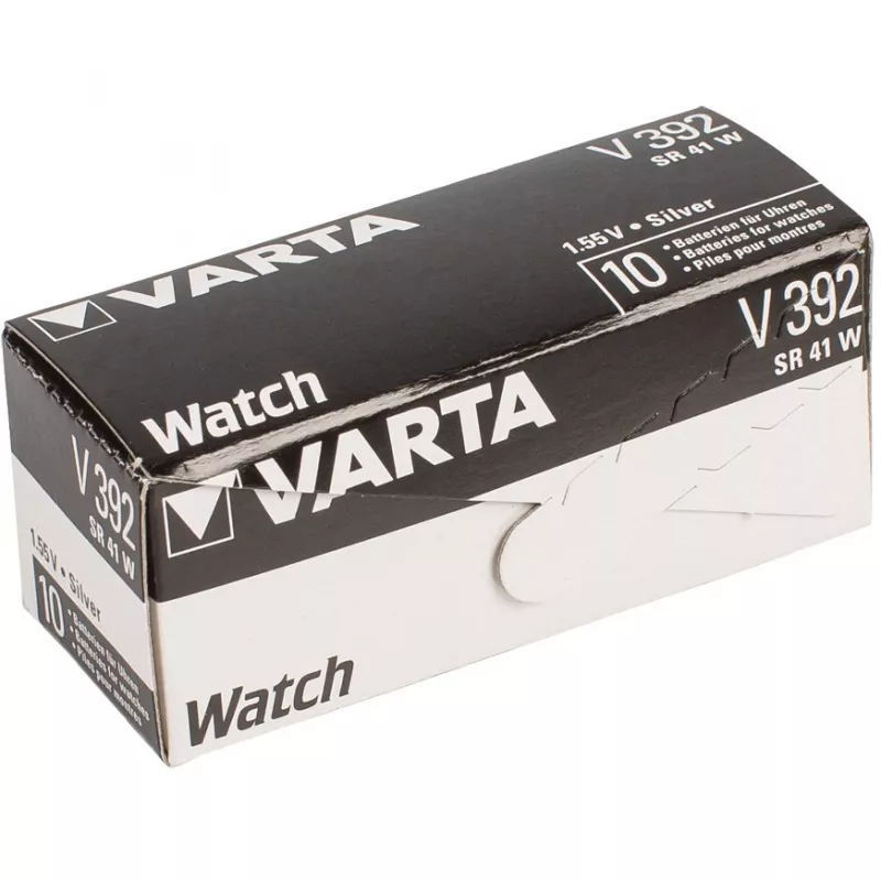 Varta V 392 - Battery SR41 - Silver Oxide - 38 mAh (00392 101 401)