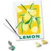 Ravensburger CreArt painting kit – Lemons (design 25515) for canvas painting projects