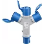 Goobay CEE-Y-Adapter, CEE-Plug to 3x CEE Coupling (76237)