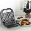 Double Waffle Maker Progress EK5852PVDE — double plates, non-stick coating, adjustable temperature