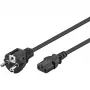 Goobay IEC Cord 5 m Black Power Plug Type F IEC C13 H05VV-F3G