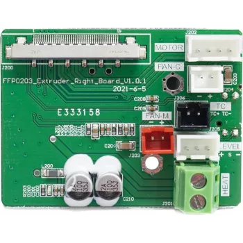 Extruder Adapter Board Flashforge 30002136001 for 3D printer extruder connection