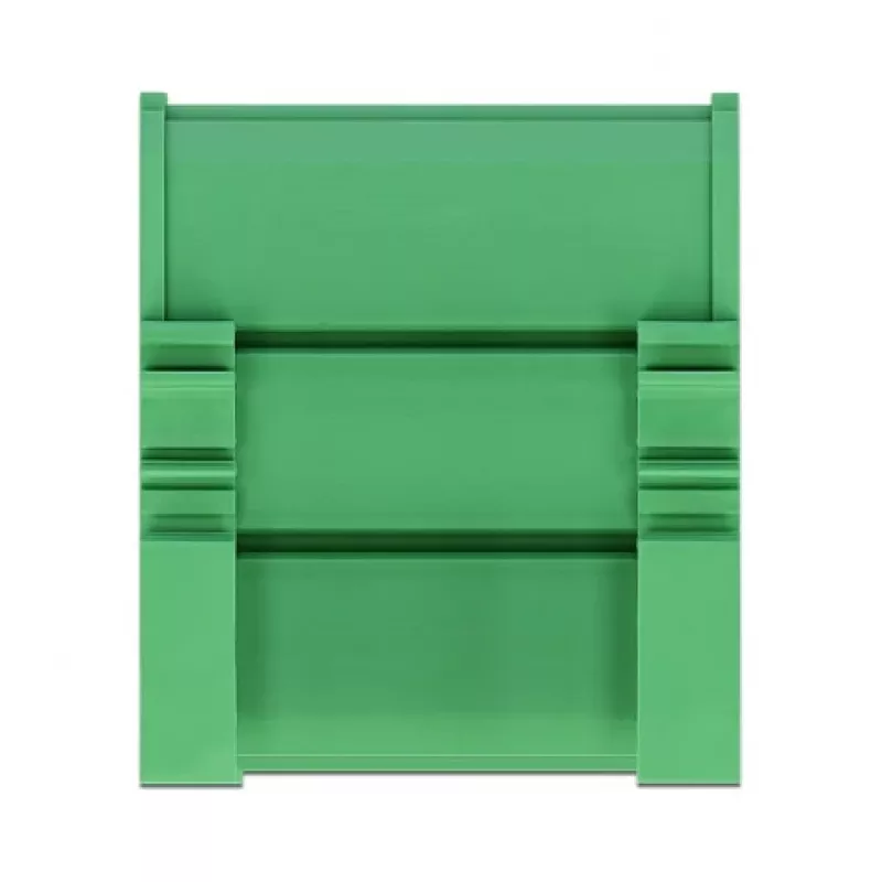 Board Holder DeLOCK 107 mm for DIN Rail 10 cm long