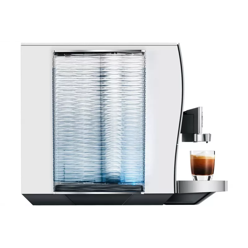 Fully‑automatic espresso machine JURA Z10 (EB) — 2.4 L water tank, built‑in grinder, 1450 W, aluminium/white