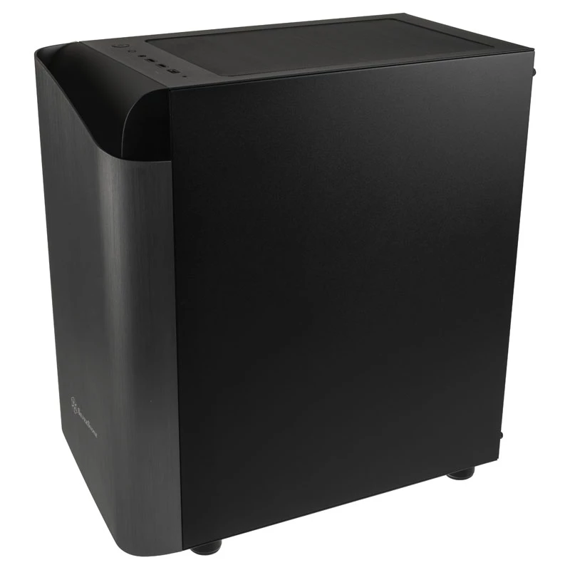 SilverStone Seta A1 Midi-Tower, Tempered Glass - black