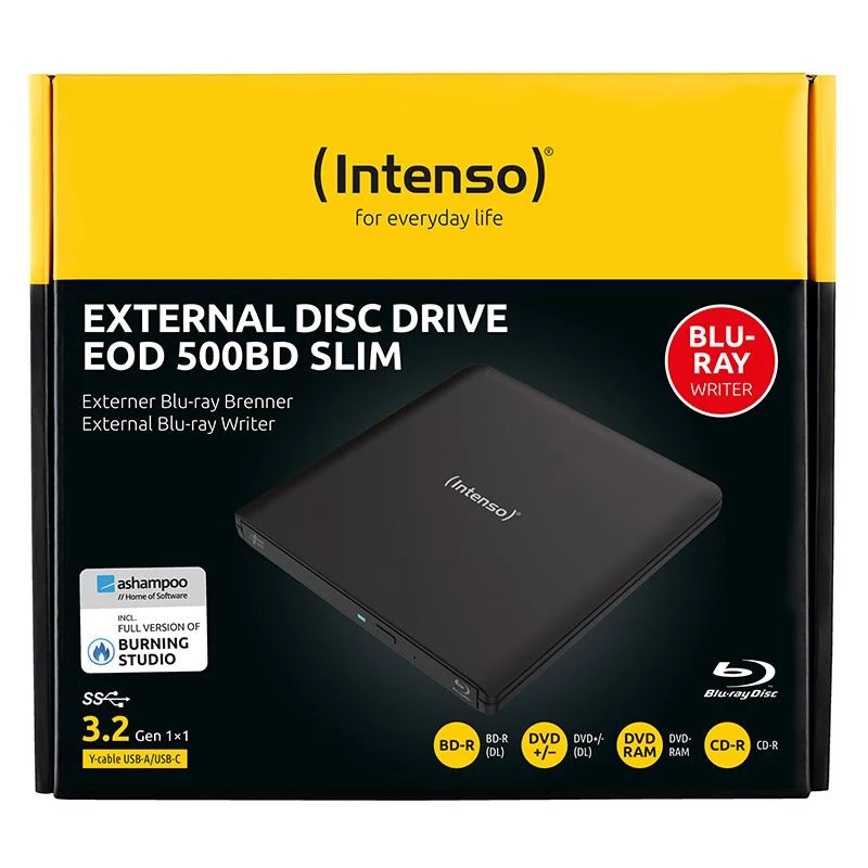 Dvd RW USB3.2 EXT/BLACK 5401500 Intenso