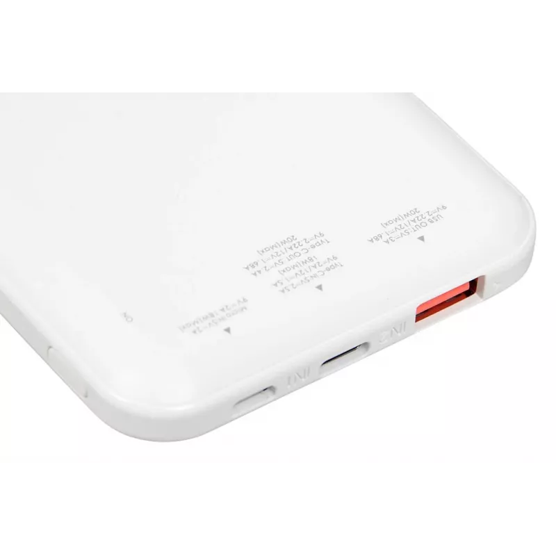 Portable power bank IBOX IPB10 10000 mAh, Li-Ion, Quick Charge 3.0, USB‑C & USB‑A outputs, 20W PD