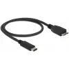 USB Cable DeLOCK 0.5m USB3.1 C - MicroUSB3.1 B