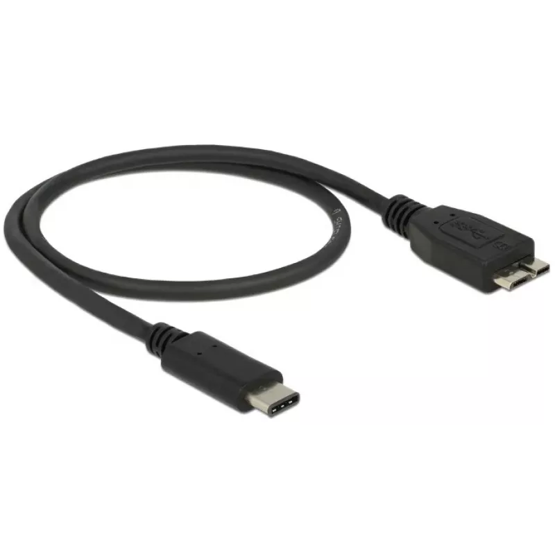 USB Cable DeLOCK 0.5m USB3.1 C - MicroUSB3.1 B