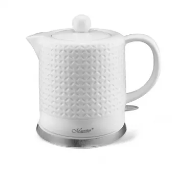 Feel-Maestro MR067 electric kettle 1.2 L 1200 W White