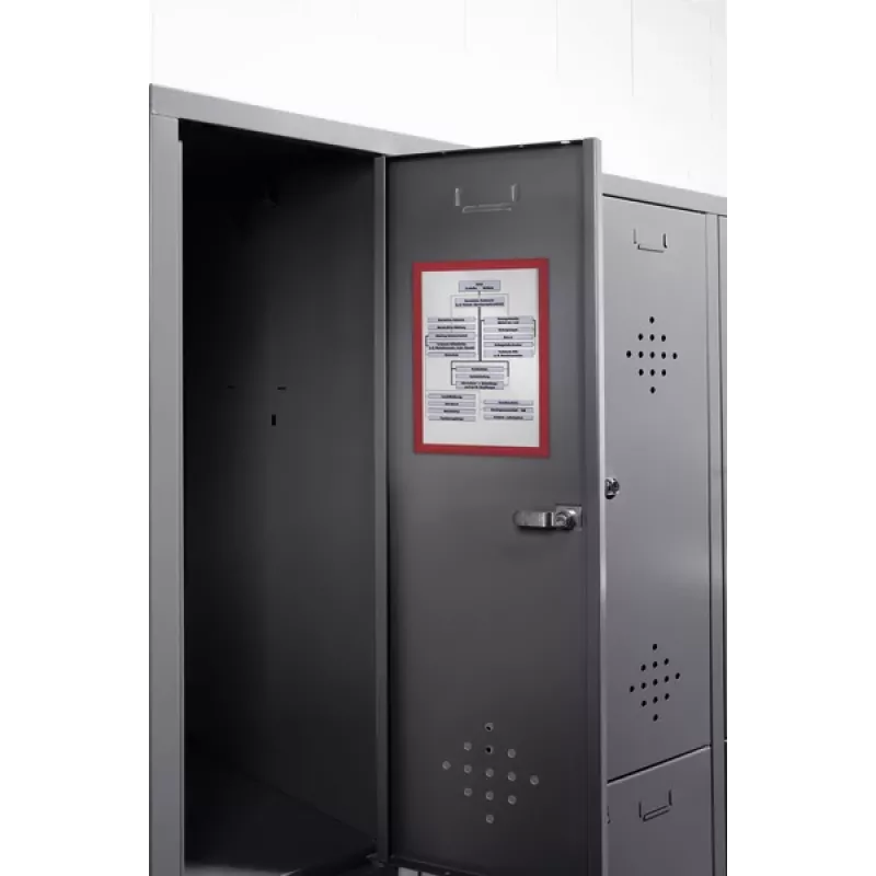 Magnetic Frame Durable DURAFRAME A4 Red