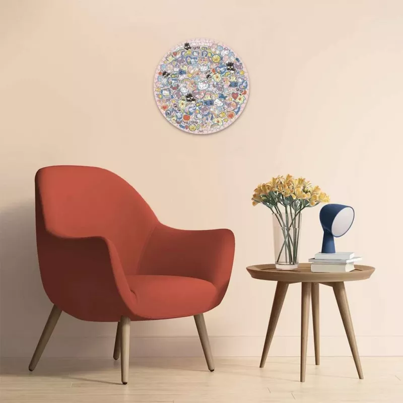 Jigsaw puzzle Ravensburger Hello Kitty and Friends — 500 pieces, round