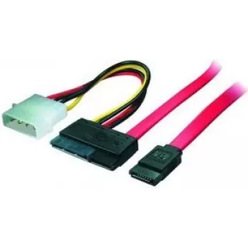 shiverpeaks 0.5m SATA 0.5m SATA 22-pin SATA 7-pin + 4-pin Molex Black - Red - White - Yellow SATA-Cable (BS-78237)