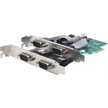 Exsys GmbH PCIe 4S Serial RS-232 Karte ASIX EX-46014 - PCI-Express