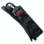 Power Extension M-Cab POW0029 1.5m 3 AC Outlets Indoor Black