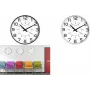 Quartz clock Unilux 400094487 Round Black Transparent