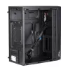 Akyga AK35BK Micro ATX Computer Case, Micro ATX / Flex ATX / Mini ITX, 2x USB 2.0, without PSU, Black