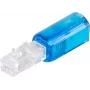 Telephone cable ShiverPeaks 71216-B (twist stop, narrow)