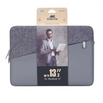 Sleeve case Rivacase 7903 33.8 cm (13.3 inch) Grey