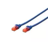 Network Cable Digitus CAT 6 U/UTP RJ-45 5m Blue