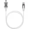 Goobay Ethernet-Cable USB-C 3.1 to RJ45 Slim 1 m - connects router, modem or (74385)
