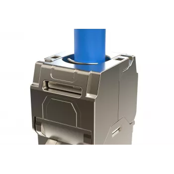 Digitus CAT 6A compact keystone module shielded tool-free mounting connection 4 pcs