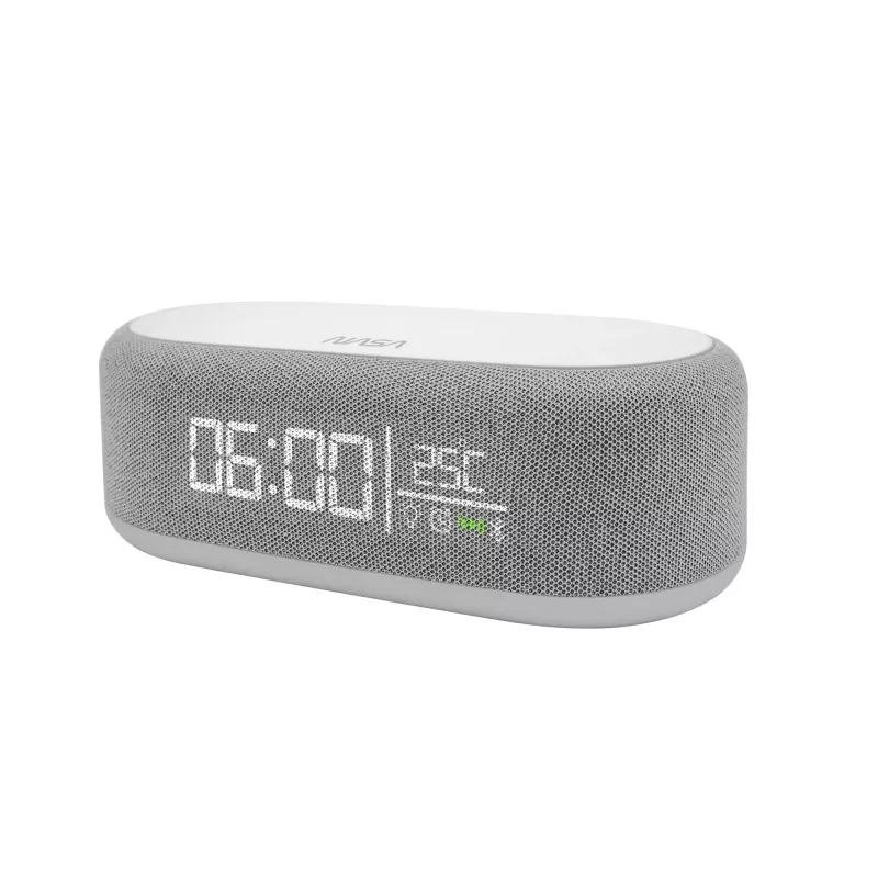Bluetooth speaker, alarm clock and wireless charger Nasa SPC400