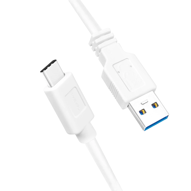 USB Cable LogiLink CU0175 USB 3.2 Gen 1 1.5m USB A USB C White