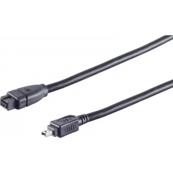 FireWire cable ShiverPeaks 77311 — 9-pin IEEE 1394b connector, high-speed data link