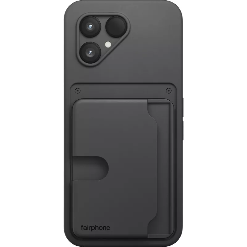 Card holder for Fairphone 6 (Horizon Black) – Fairphone F6CRDH-1ZW-WW1