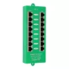 Extralink Gigabit PoE Injector 8 Port Active, 8 ports Gigabit 802.3at/af, Mode A