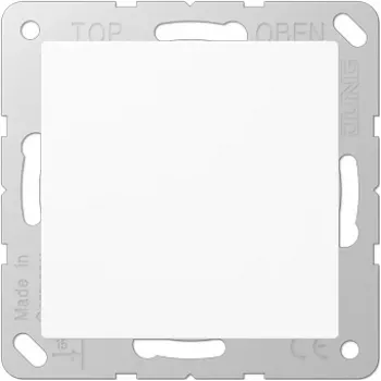 Wall-mounted thermostat JUNG A 594-0 WW, white, mechanical room temperature controller