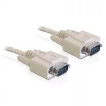 Serial Cable DeLOCK RS-232 5m Beige DB-9