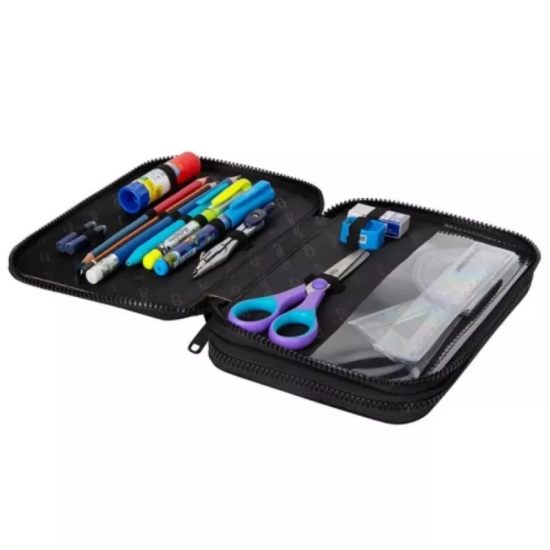 Double decker school pencil case with equipment Coolpack Jumper XL Doggies