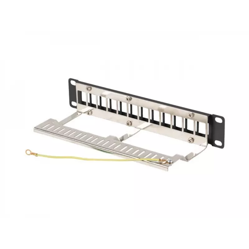 Patch panel LANBERG PPKS-9212-B 12-port 1U 10 inch FTP