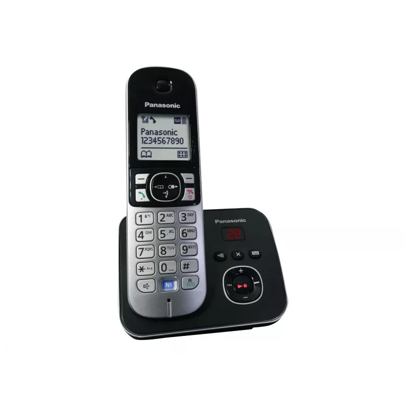 DECT telephone Panasonic KX-TG6821GB Black