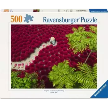 Jigsaw puzzle Ravensburger A Sea of Red — 500 pieces, Art, age 12+