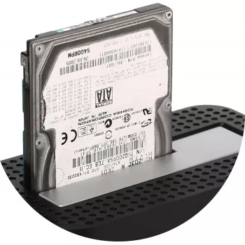 LOGON LHC030 - HDD - SSD - SATA - Serial ATA II - 2.5,3.5 - USB 2.0 Type-B - Black - Silver - 12 V (LHC030)