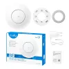 Wireless access point Cudy AP11000 — tri‑band Wi‑Fi 6 (2.4/5/6 GHz), 5760 Mbps, MU‑MIMO, ceiling/wall mount