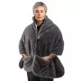 HoMedics Cordless Warming Shawl HCM-SWL100 — rechargeable wearable heater, cordless shawl for shoulders and back